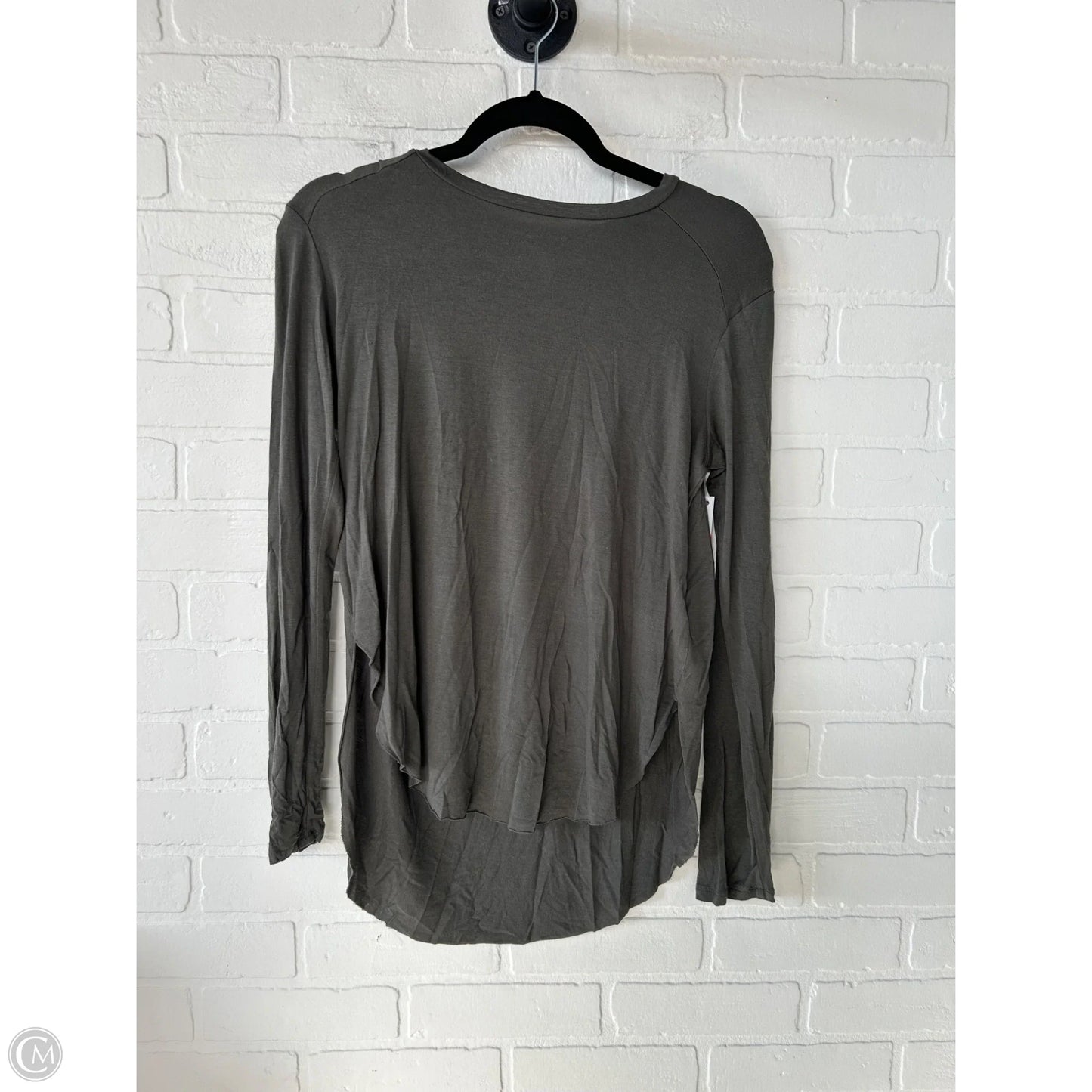 Top Long Sleeve By Halogen In Green, Size: S