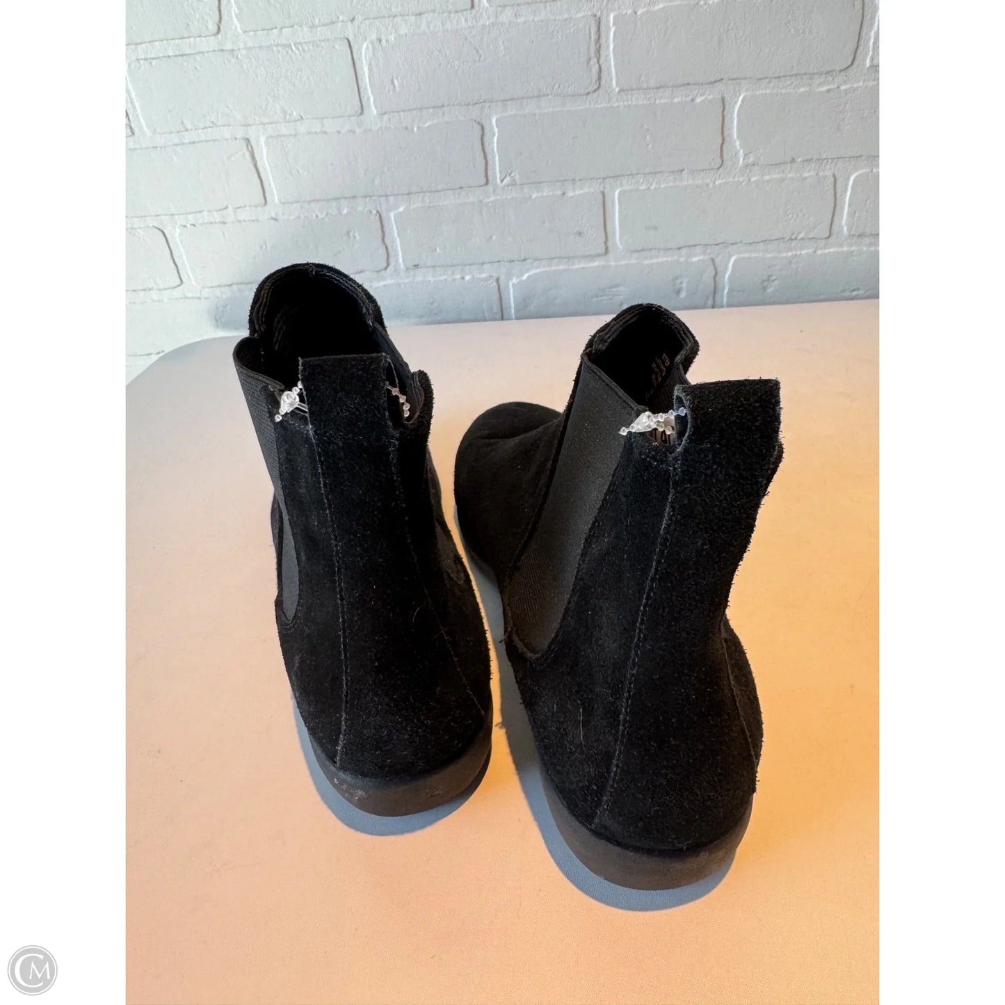 Boots Ankle Flats By Aerosoles In Black, Size: 10.5