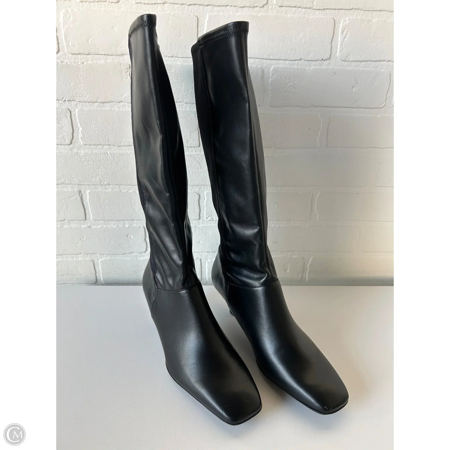 Boots Mid-calf Heels By Naturalizer In Black, Size: 9