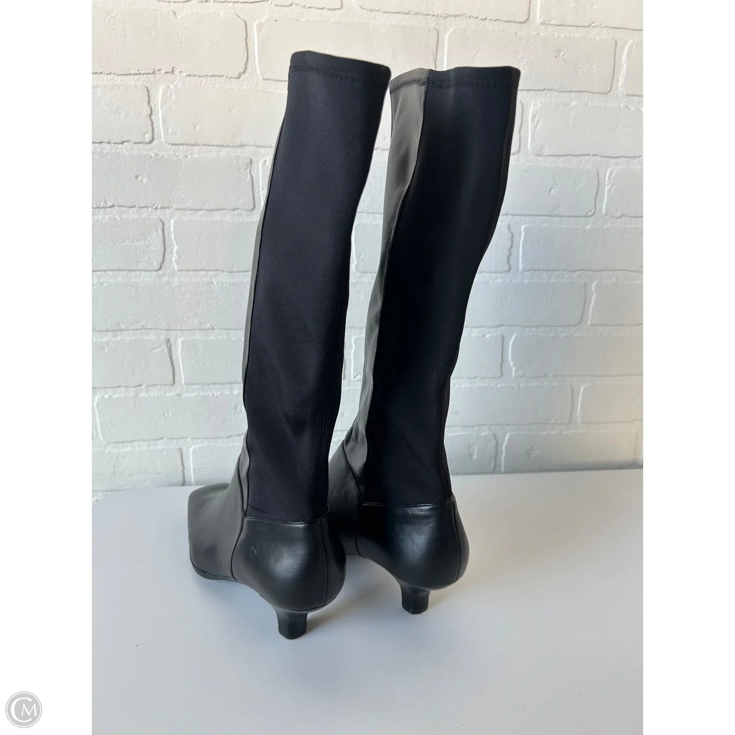 Boots Mid-calf Heels By Naturalizer In Black, Size: 9