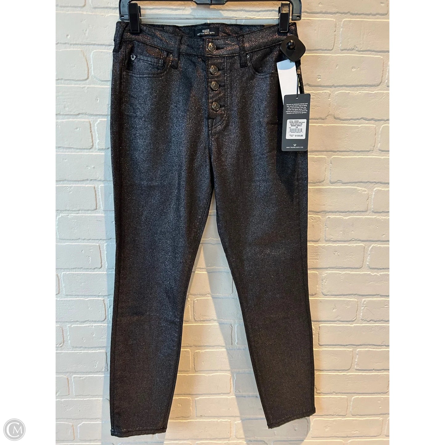 Jeans Skinny By True Religion In Black, Size: 6