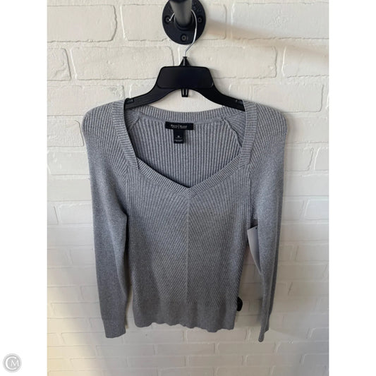 Sweater By White House Black Market In Silver, Size: M