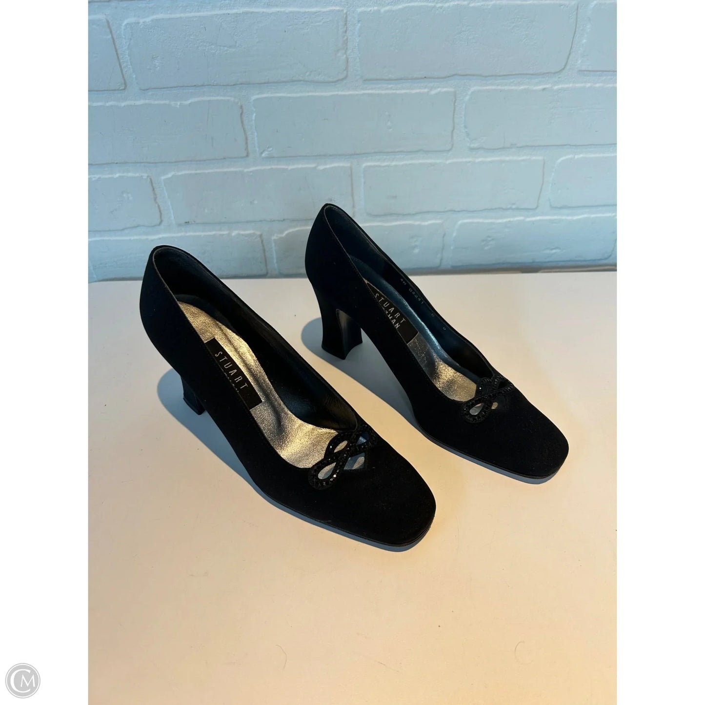 Shoes Designer By Stuart Weitzman In Black, Size: 9