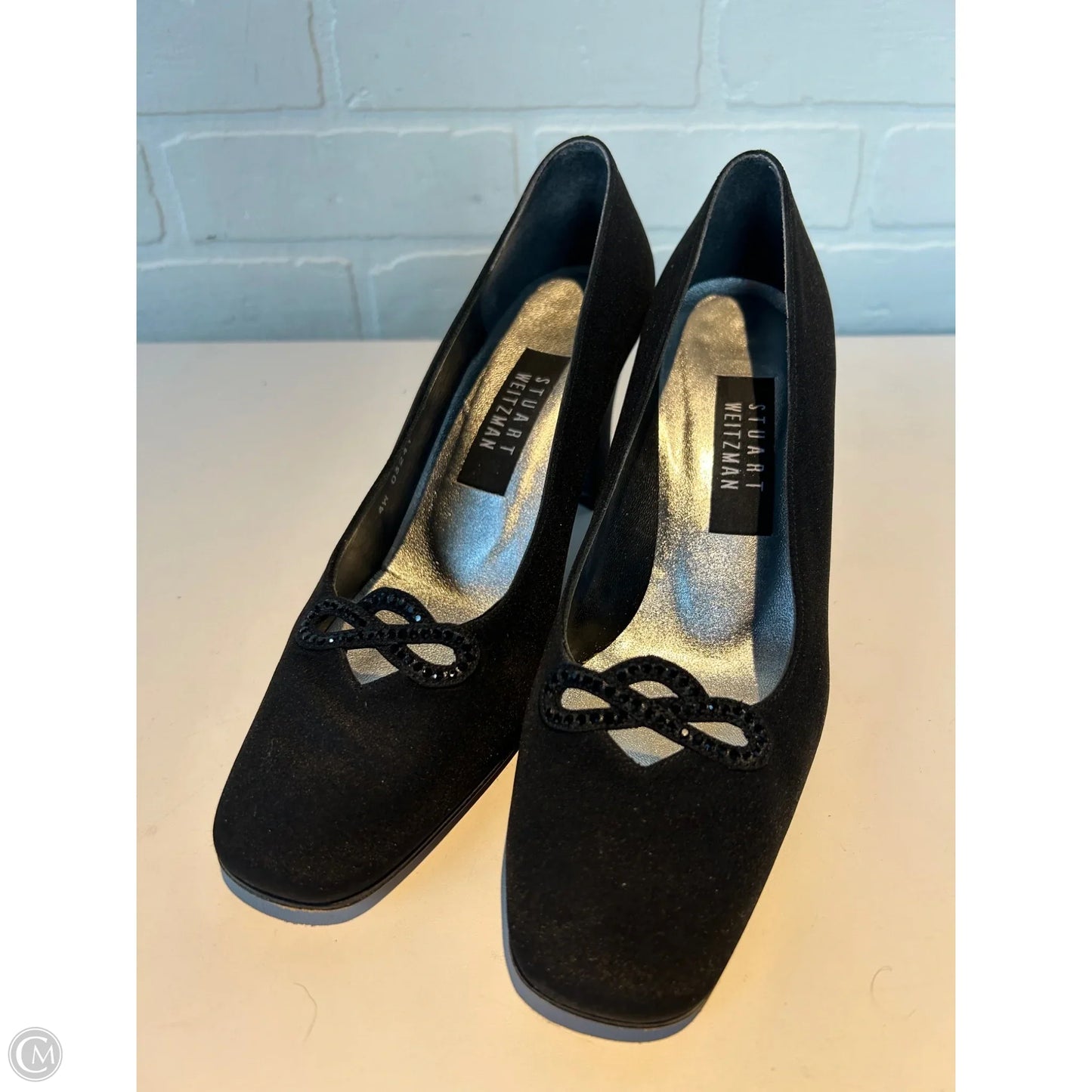 Shoes Designer By Stuart Weitzman In Black, Size: 9