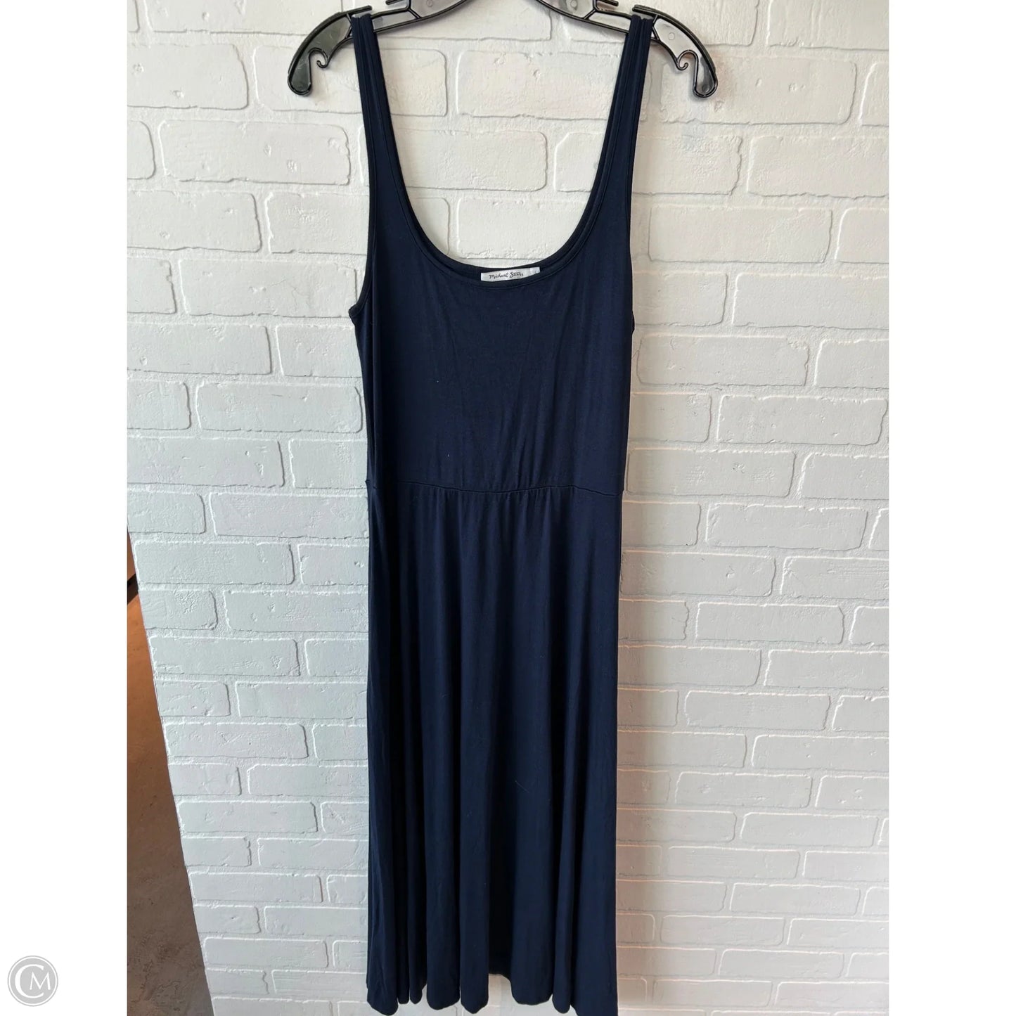Dress Casual Maxi By Michael Stars In Navy, Size: L