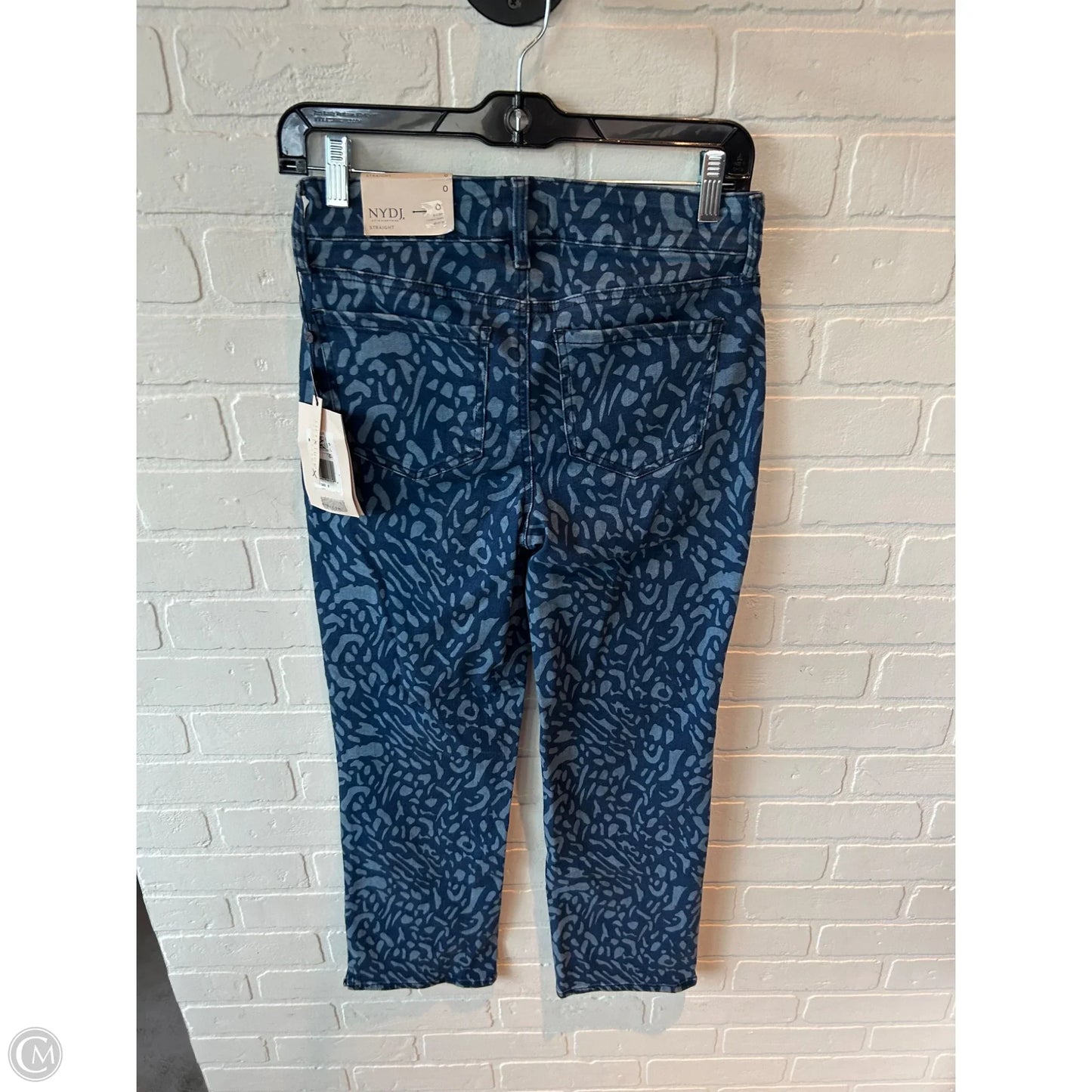 Jeans Straight By Not Your Daughters Jeans In Blue Denim, Size: 0