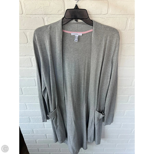 Sweater Cardigan By Isaac Mizrahi Live Qvc In Grey, Size: S