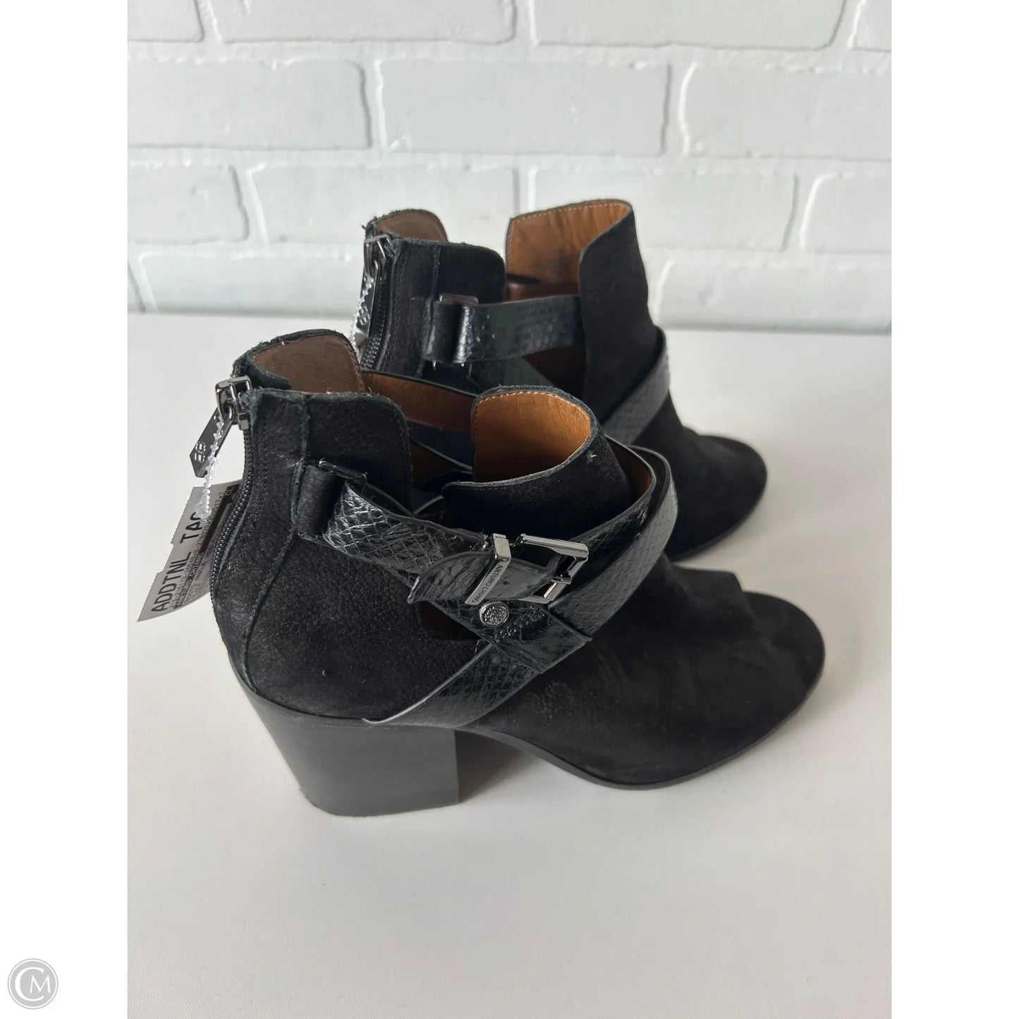 Boots Ankle Heels By Arturo Chiang In Black, Size: 10