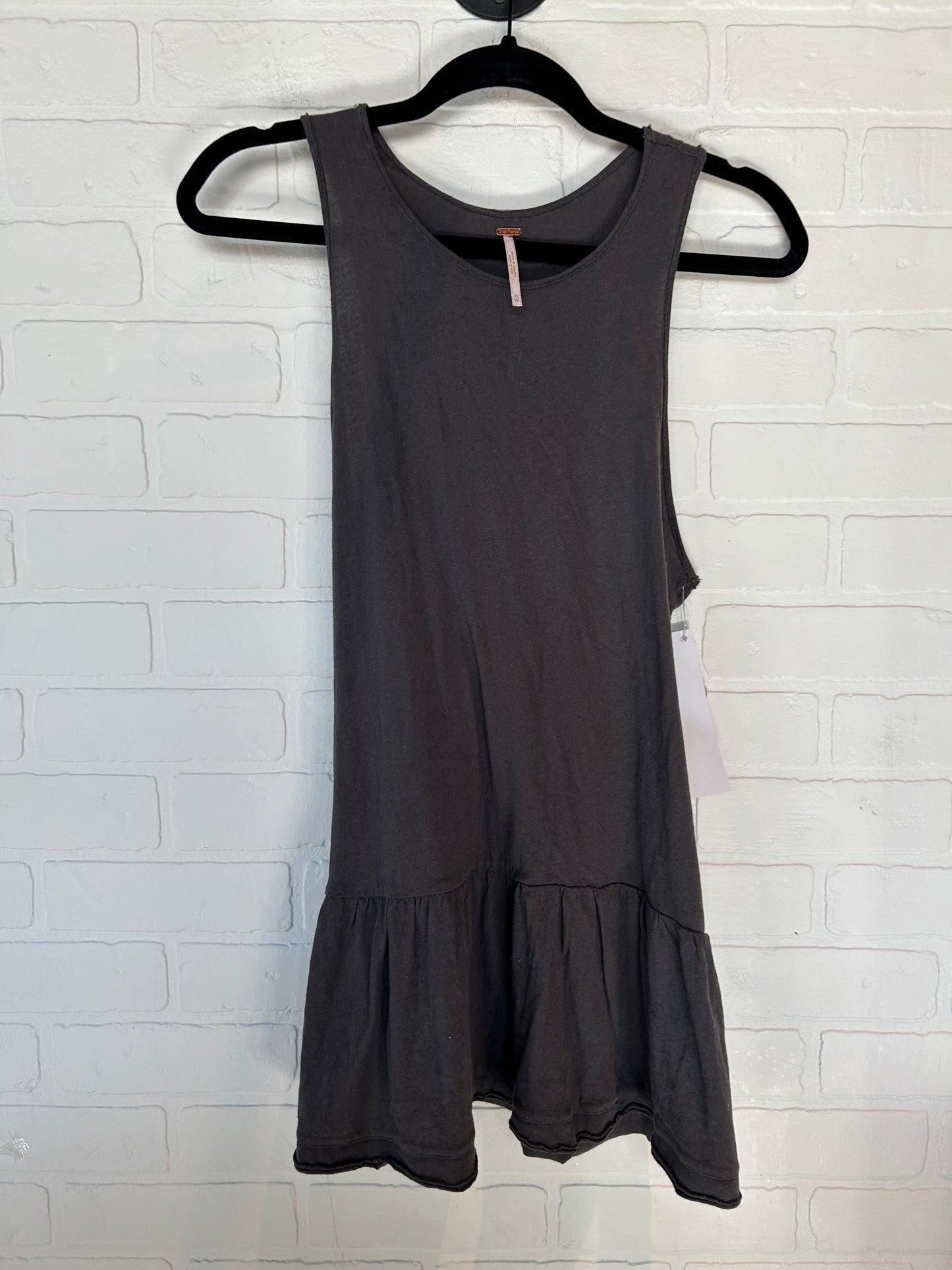 Brown Top Sleeveless Free People, Size Xs