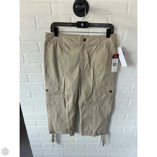 Pants Cropped By Chaps In Tan, Size: 4