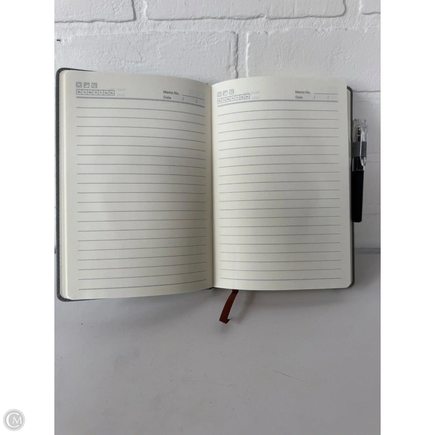 NEW! LEATHER JOURNAL W/ PEN