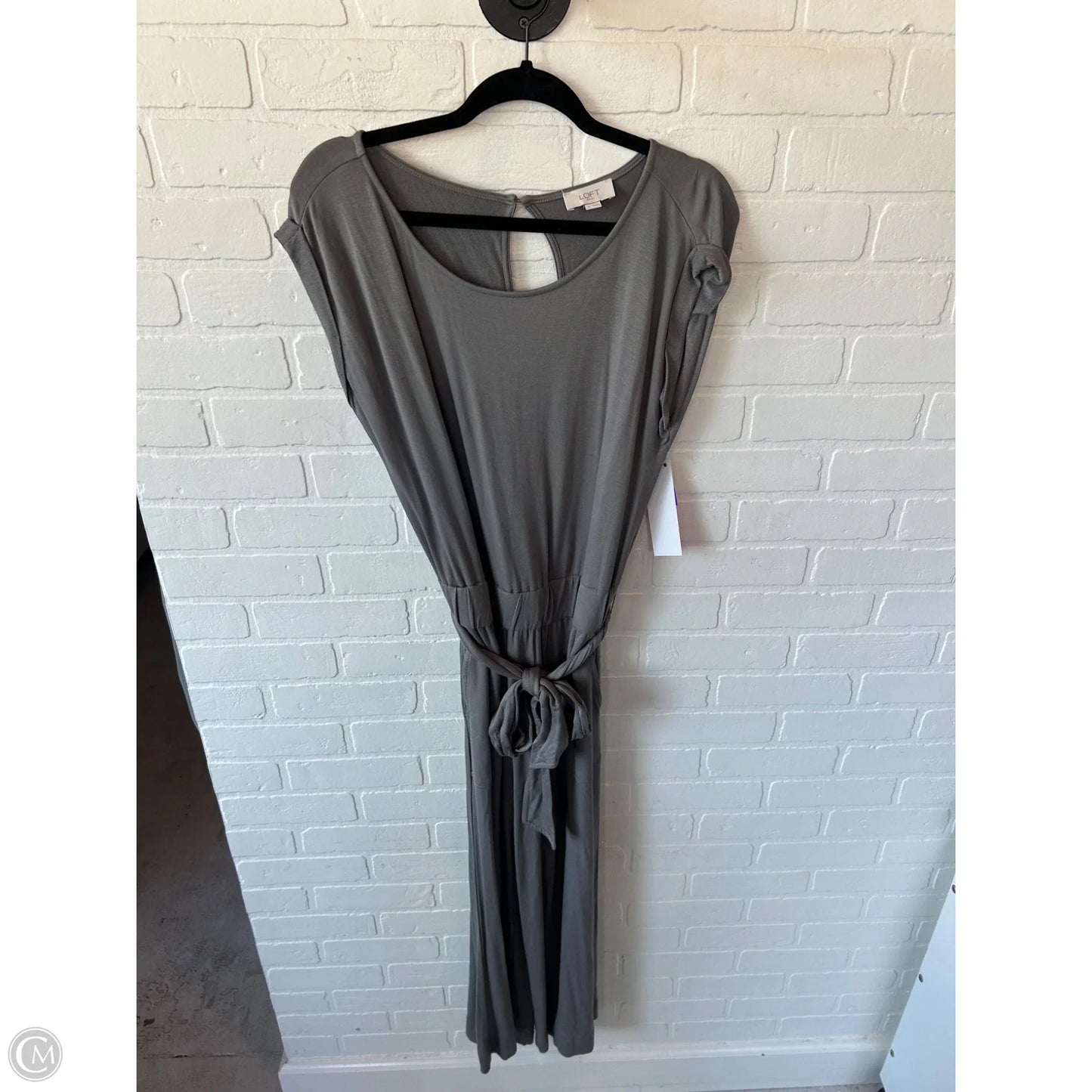 Jumpsuit By Loft In Grey, Size: S