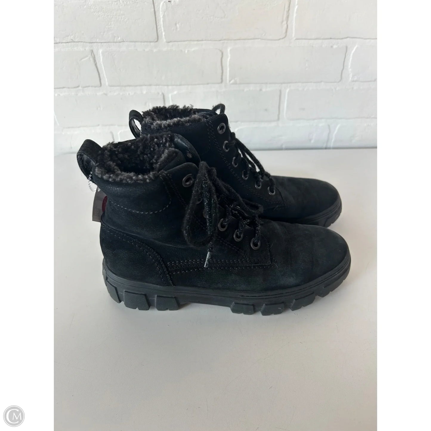 Boots Ankle Flats By Paul Green In Black, Size: 7