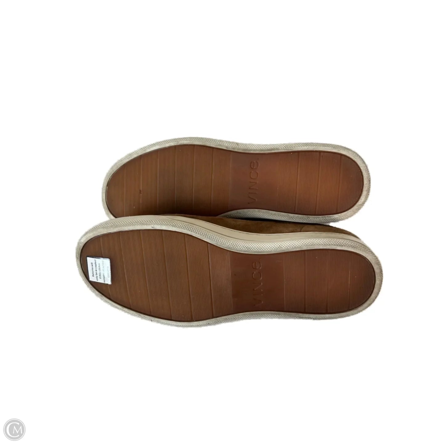 Shoes Sneakers By Vince In Brown, Size: 7.5