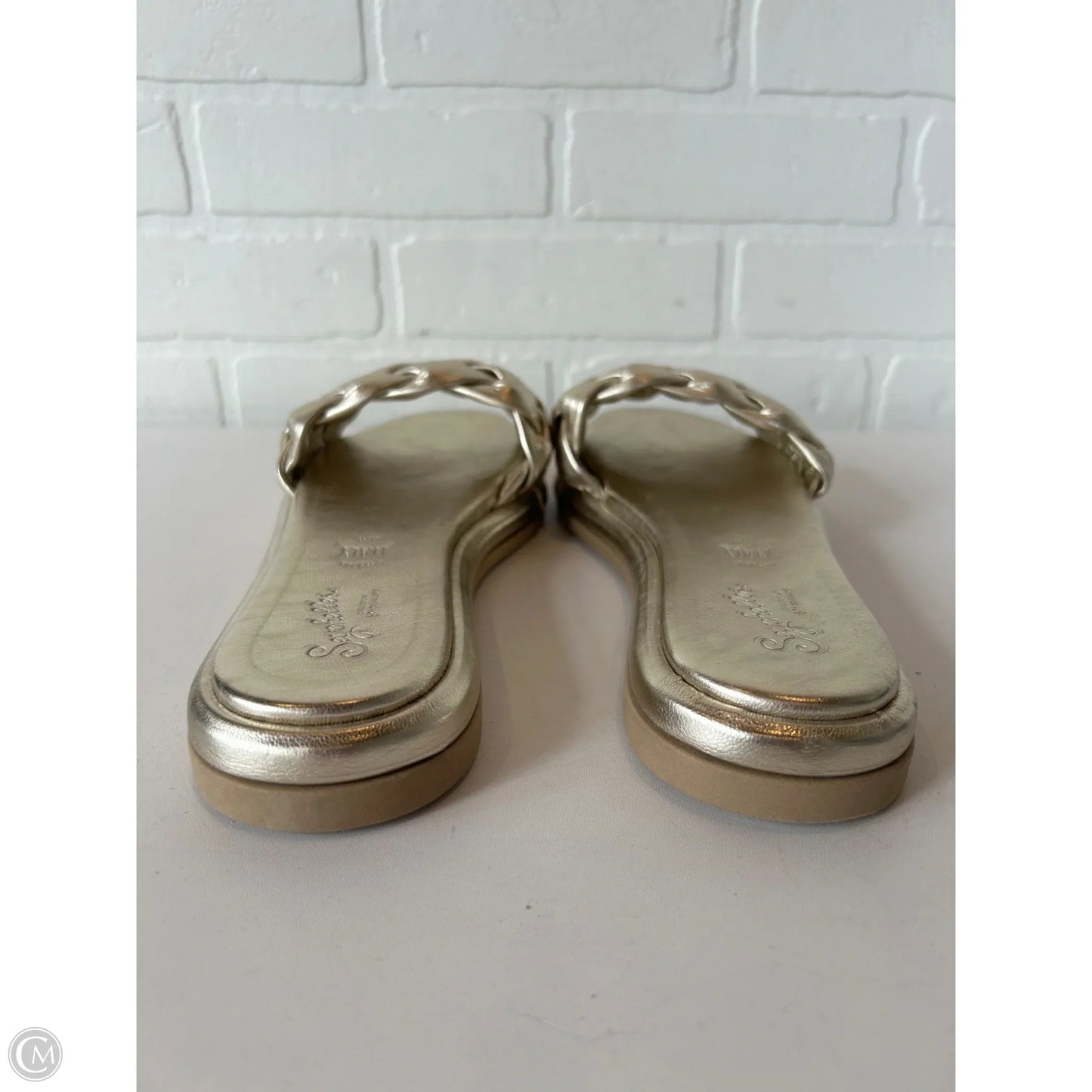 Sandals Flats By Seychelles In Gold, Size: 10