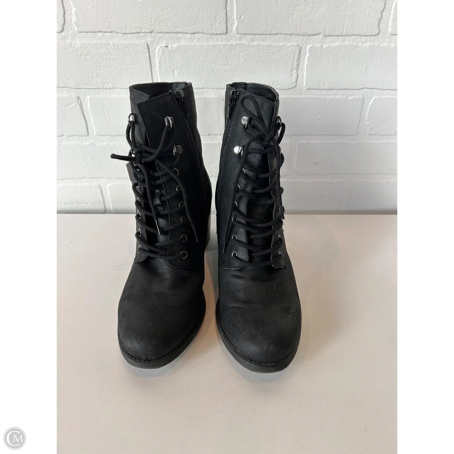 Boots Ankle Heels By White Mountain In Black, Size: 9