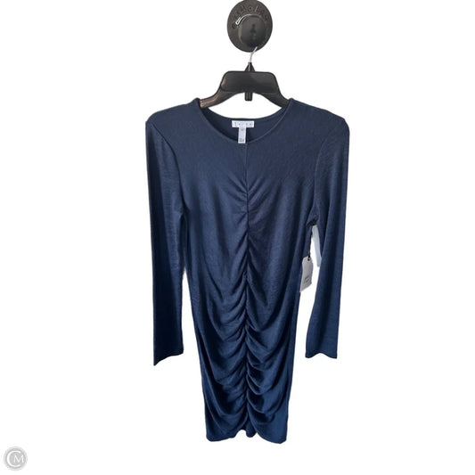 Dress Casual Midi By Leith In Blue, Size: M