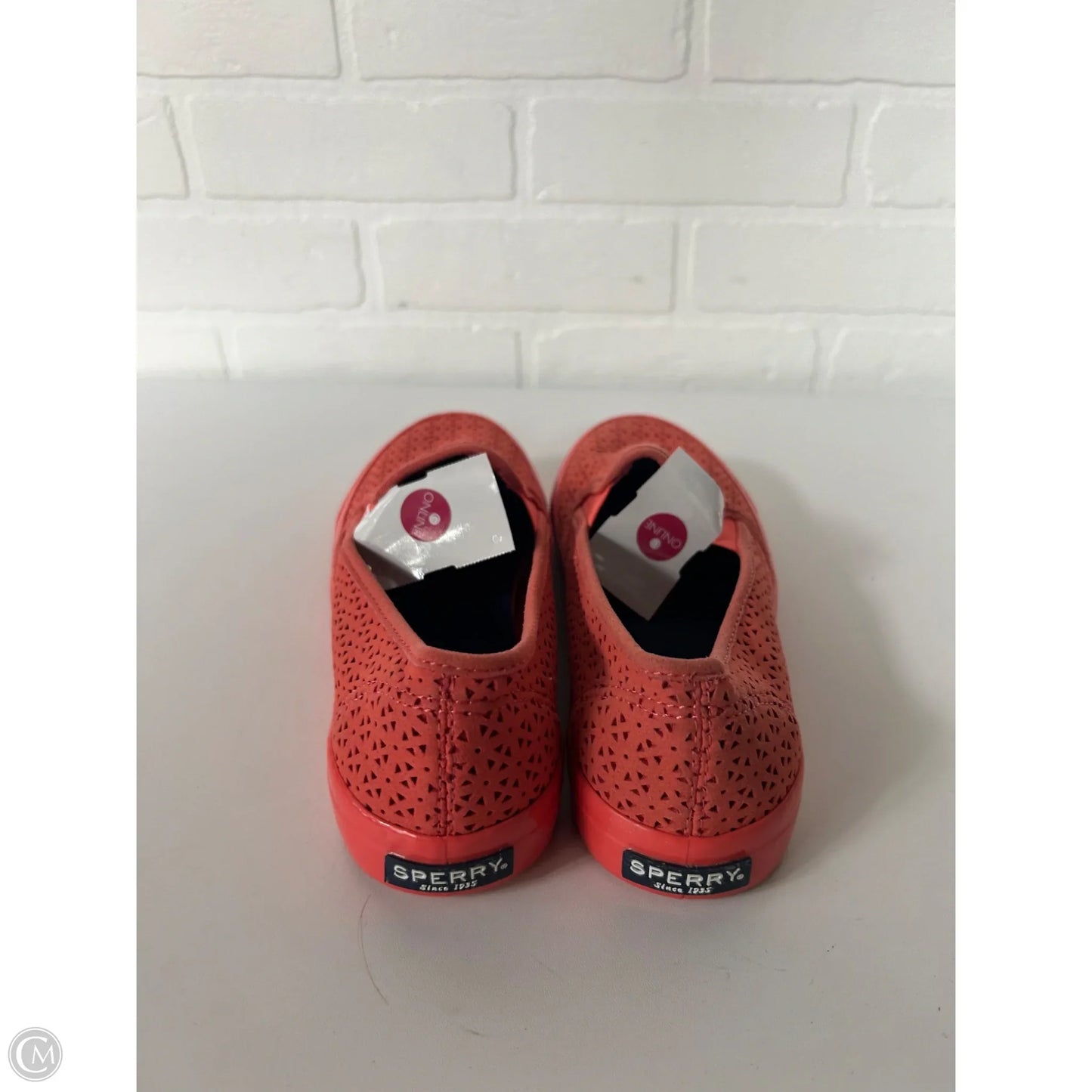 Shoes Flats By Sperry In Orange, Size: 7.5