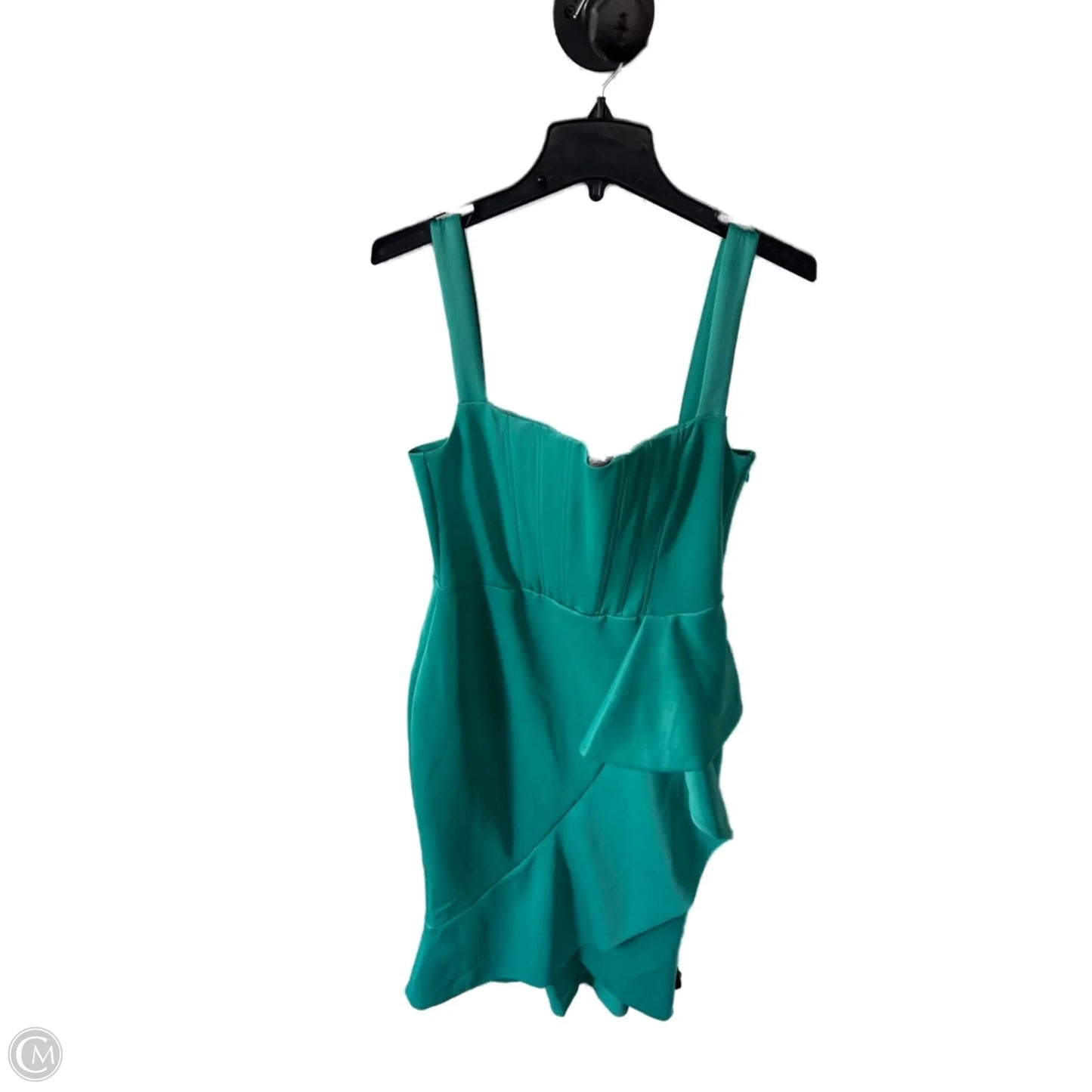 Dress Casual Midi By Bebe In Green, Size: L