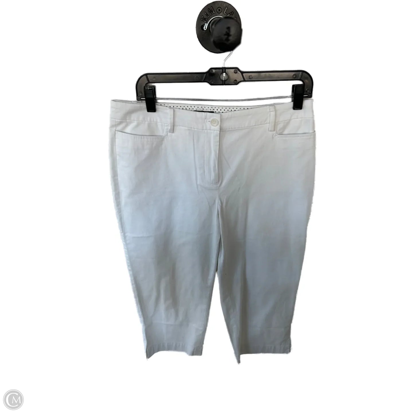 Capris By Talbots In White, Size: 8p