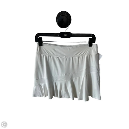 Athletic Skort By White Birch In White, Size: 10