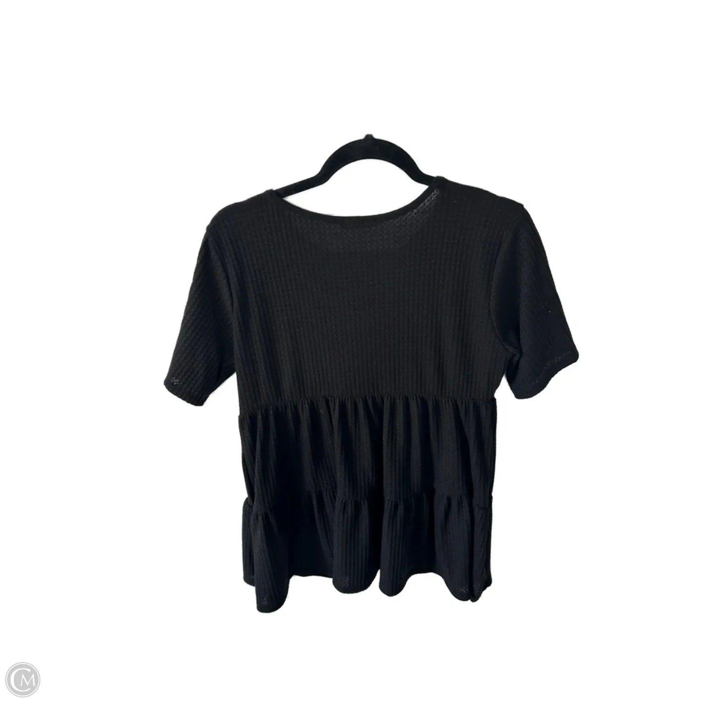 Top Short Sleeve By Heimish Usa In Black, Size: L