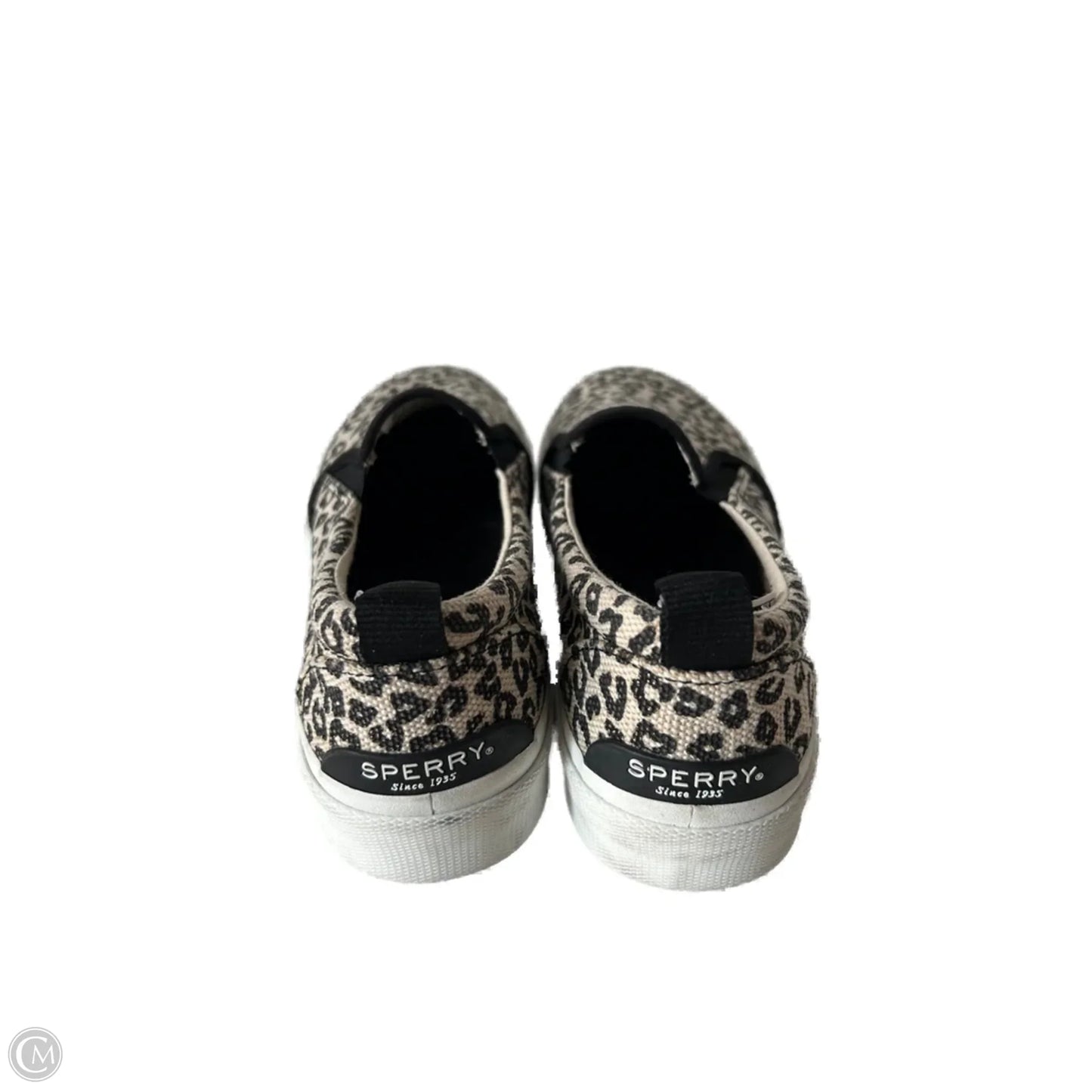 Shoes Flats By Sperry In Black & Cream, Size: 8