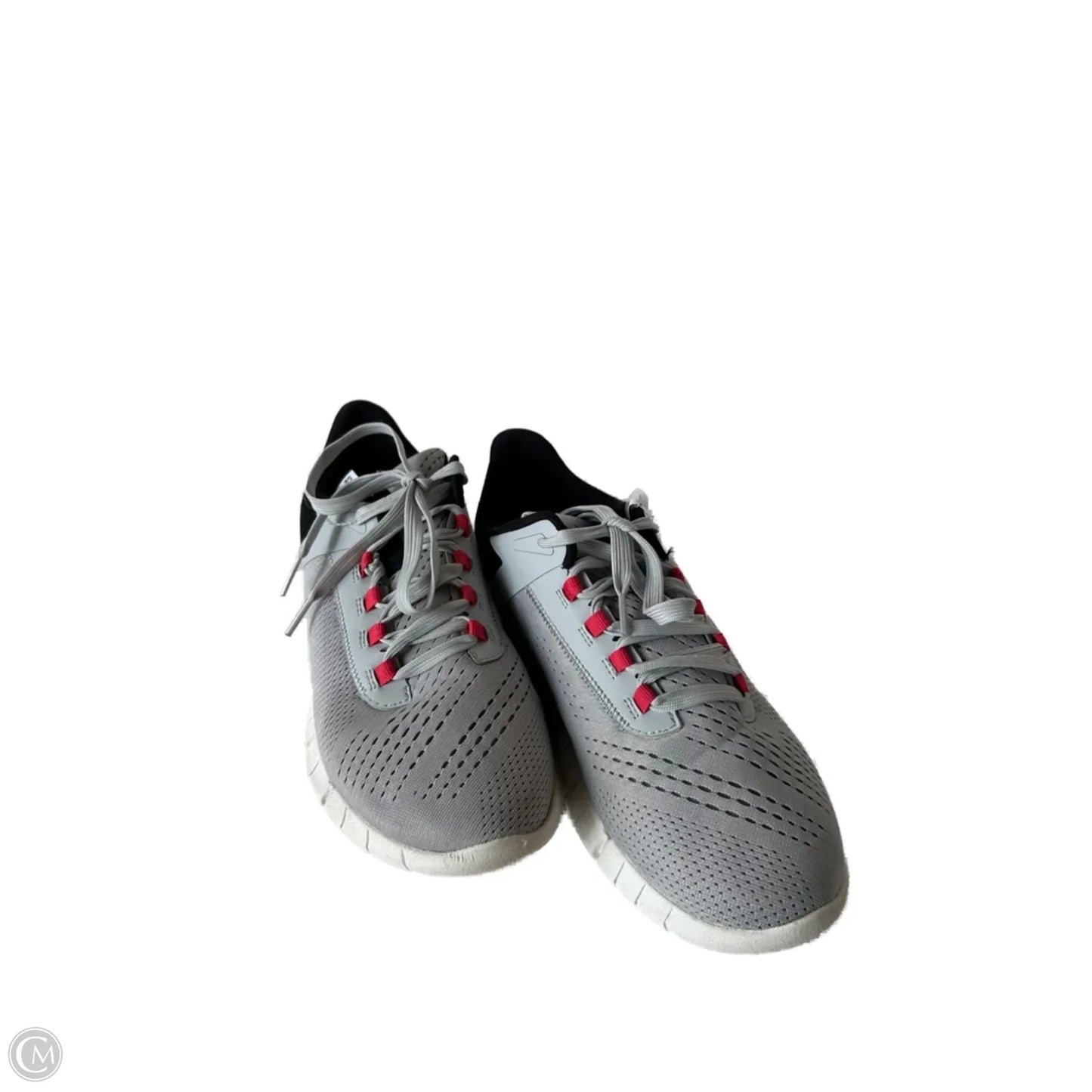 Shoes Athletic By Easy Spirit In Grey & Orange, Size: 9
