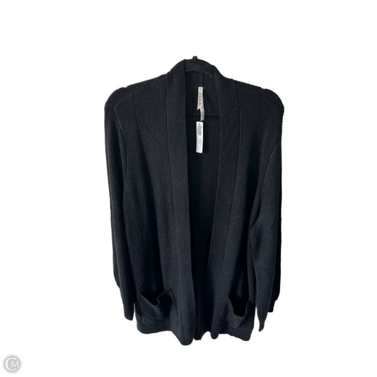 Sweater Cardigan By Soma In Black, Size: Xxl