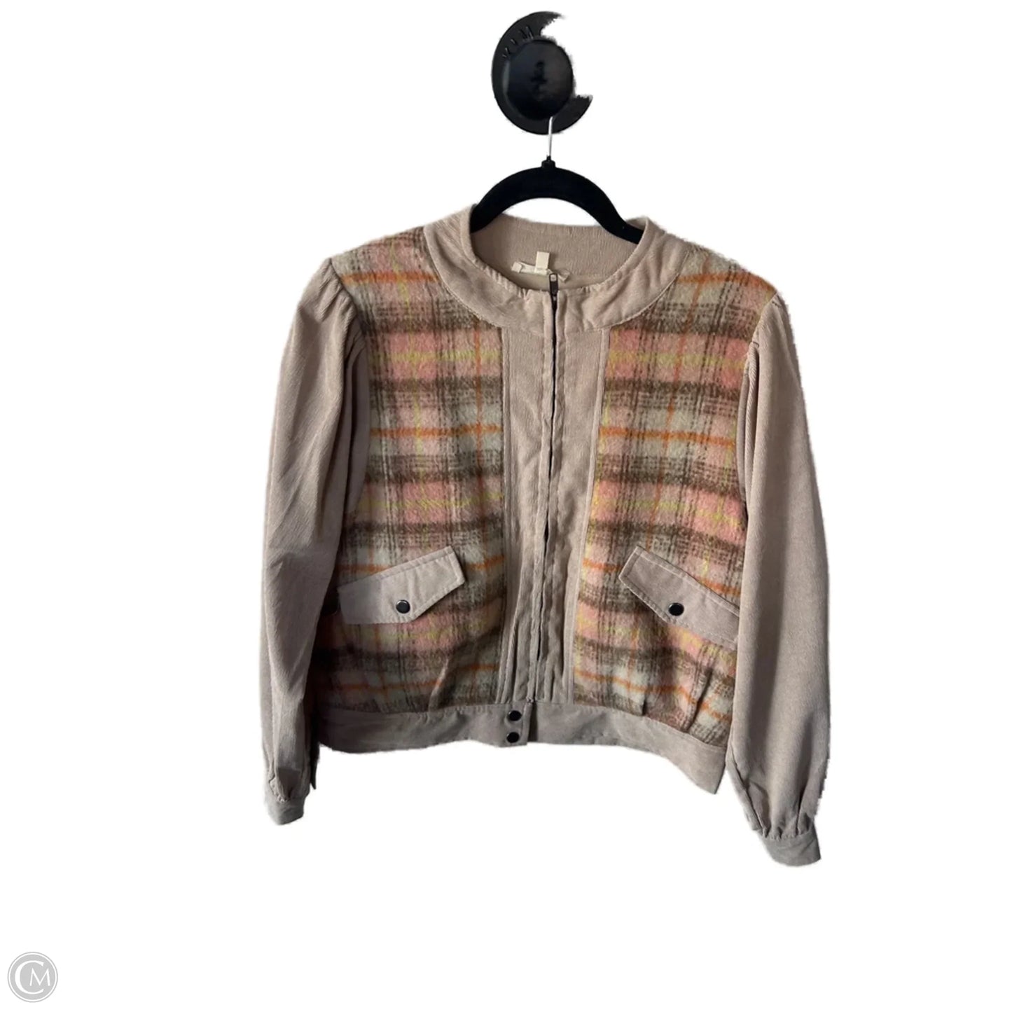 Jacket Other By Mystree In Tan, Size: S