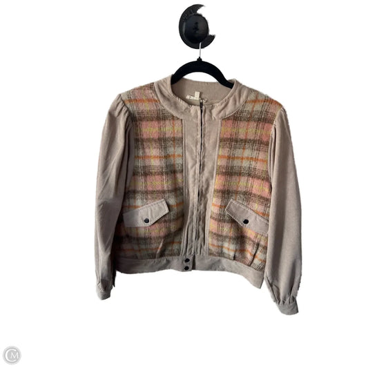 Jacket Other By Mystree In Tan, Size: S