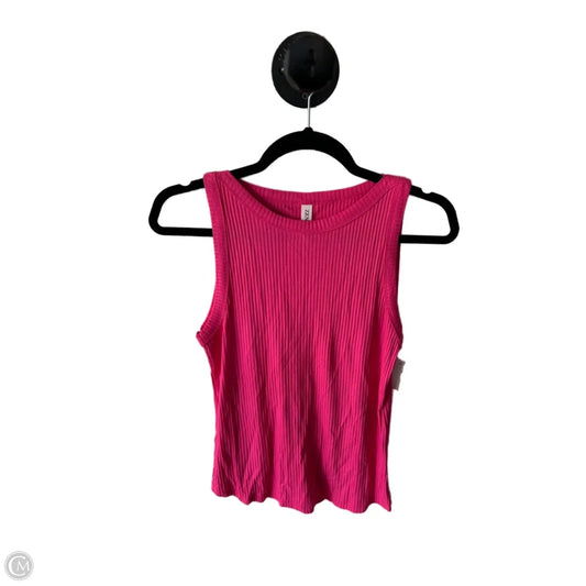Tank Top By Zenana In Pink, Size: L