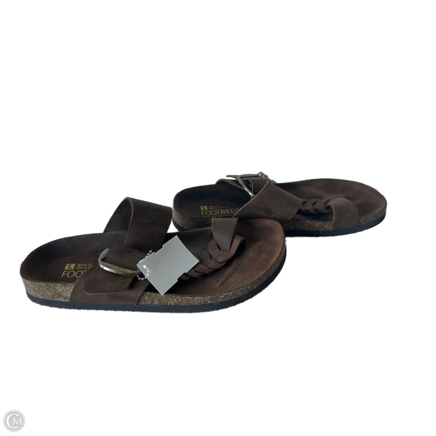 Sandals Flats By White Mountain In Brown, Size: 9