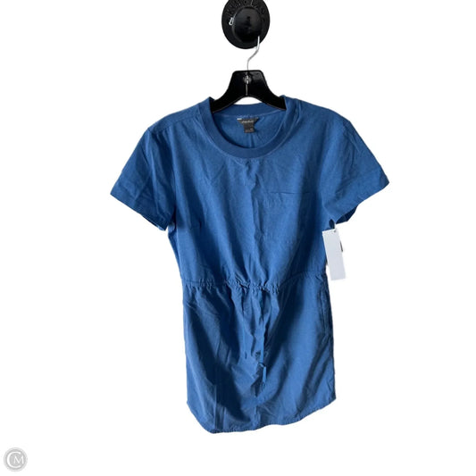 Dress Casual Short By Eddie Bauer In Blue, Size: Xs