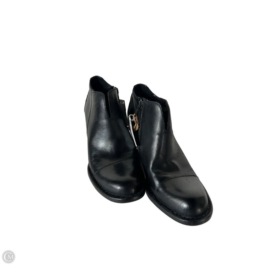 Boots Ankle Heels By Born In Black, Size: 8.5