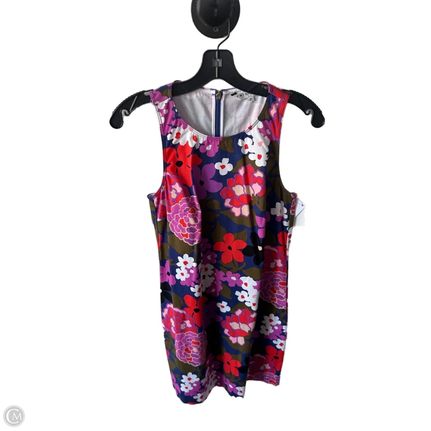 Dress Work By Trina By Trina Turk In Blue & Pink, Size: Xs