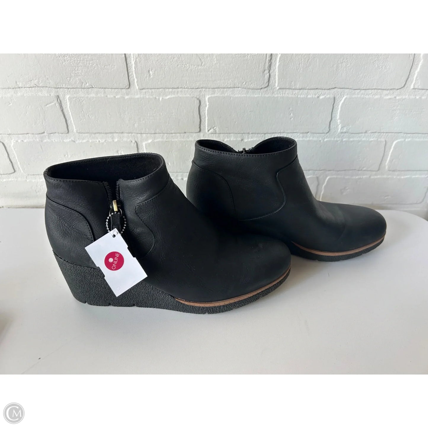 Boots Ankle Heels By Dr Scholls In Black, Size: 10