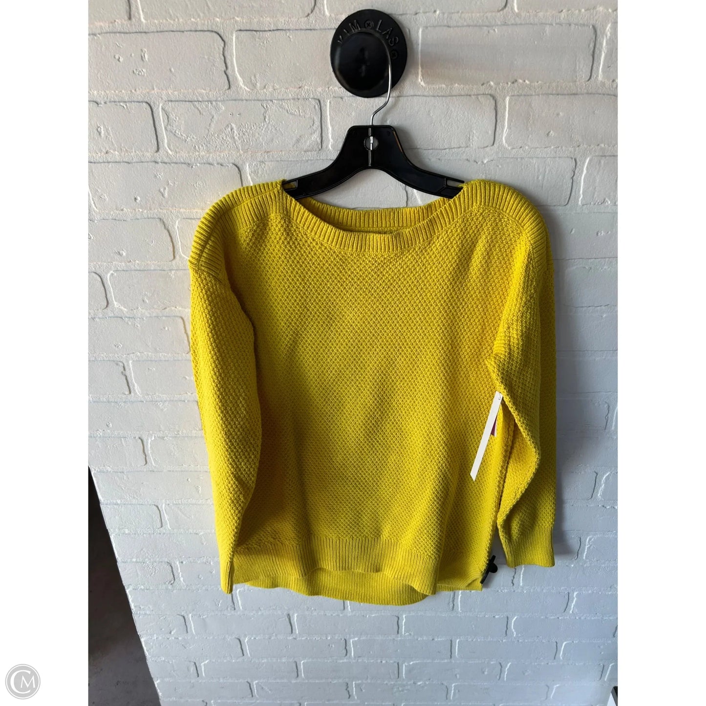 Sweater By Loft In Yellow, Size: S