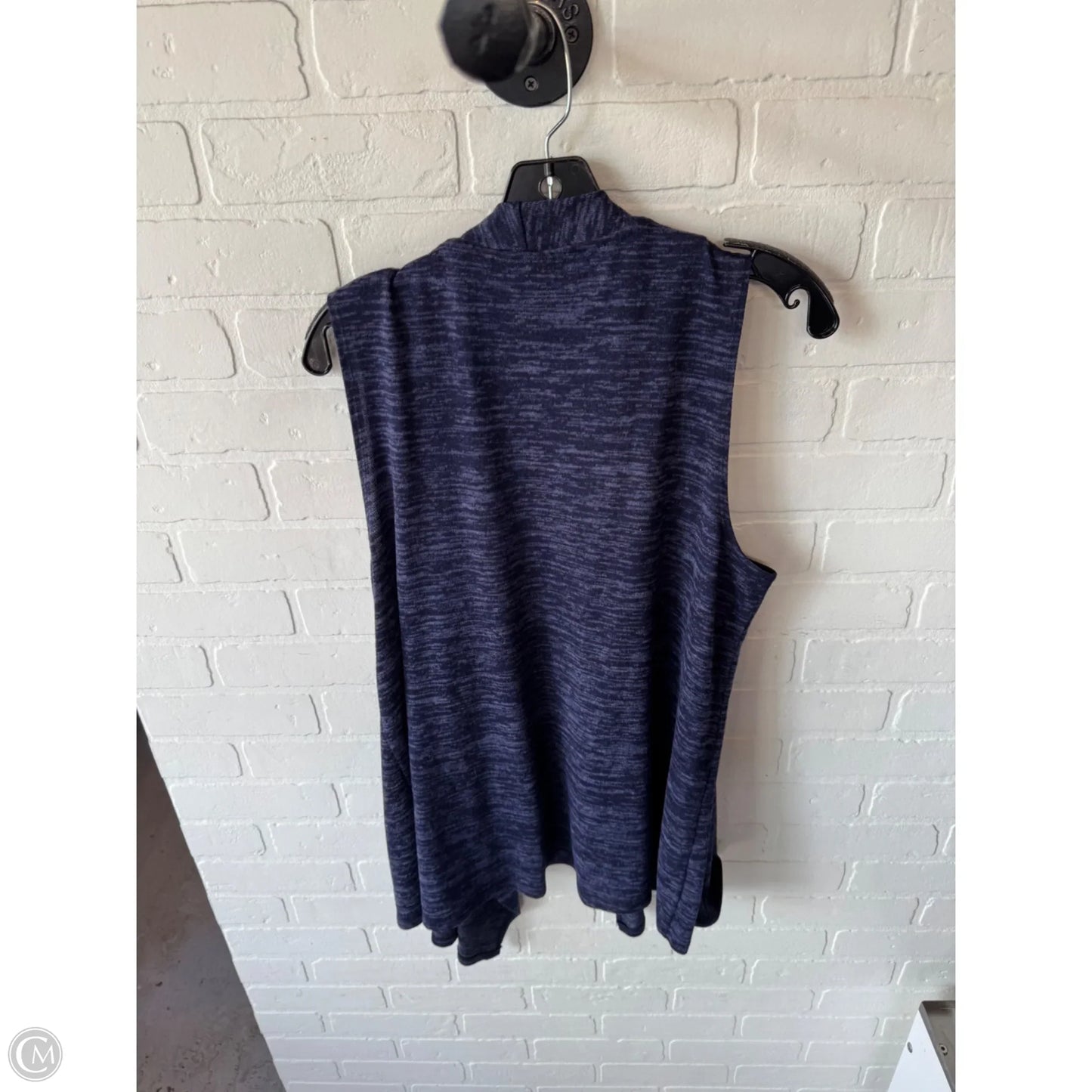 Vest Other By Logo In Blue, Size: L