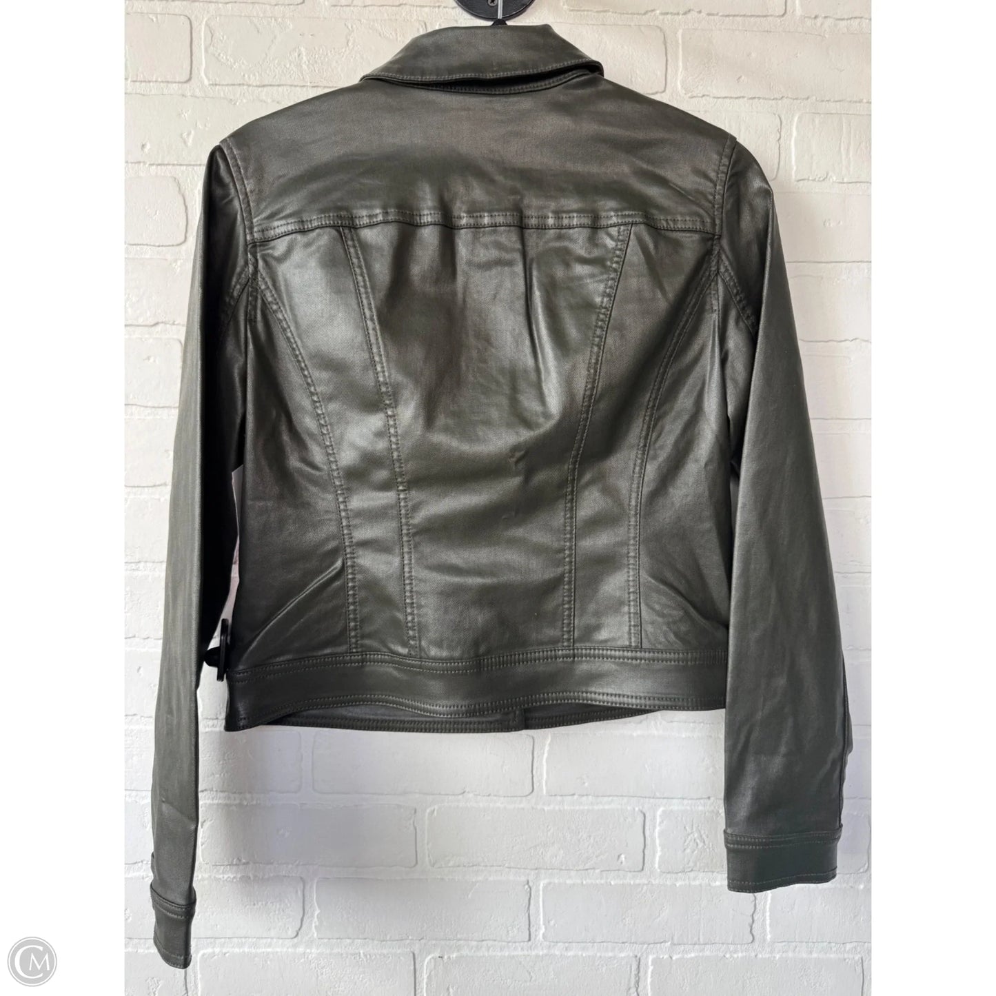 Jacket Denim By White House Black Market In Green, Size: M