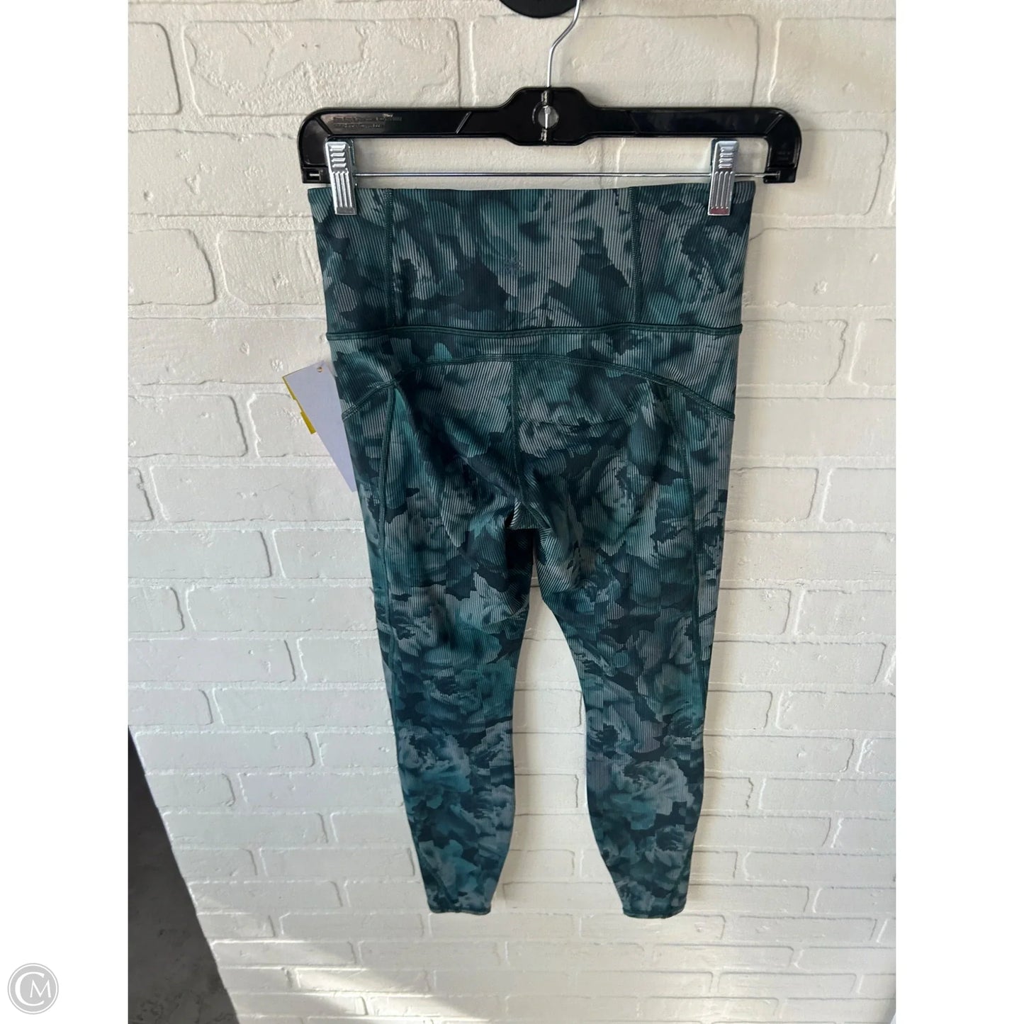 Athletic Pants By Athleta In Green & Grey, Size: 0