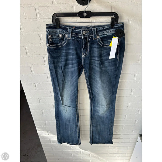 Jeans Boot Cut By Miss Me In Blue Denim, Size: 10