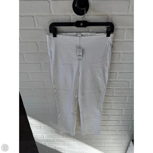 Pants Cropped By White House Black Market In White, Size: 4