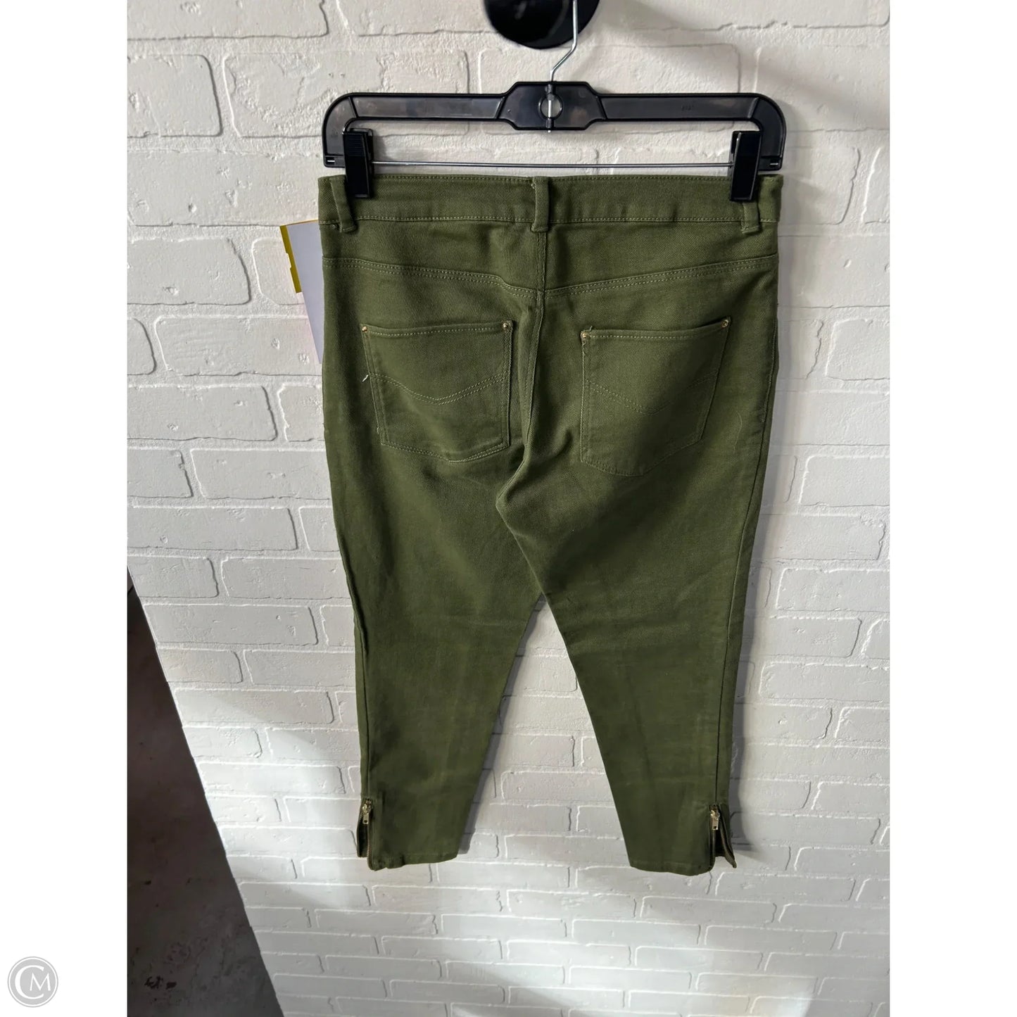 Jeans Skinny By H&m In Green, Size: 6