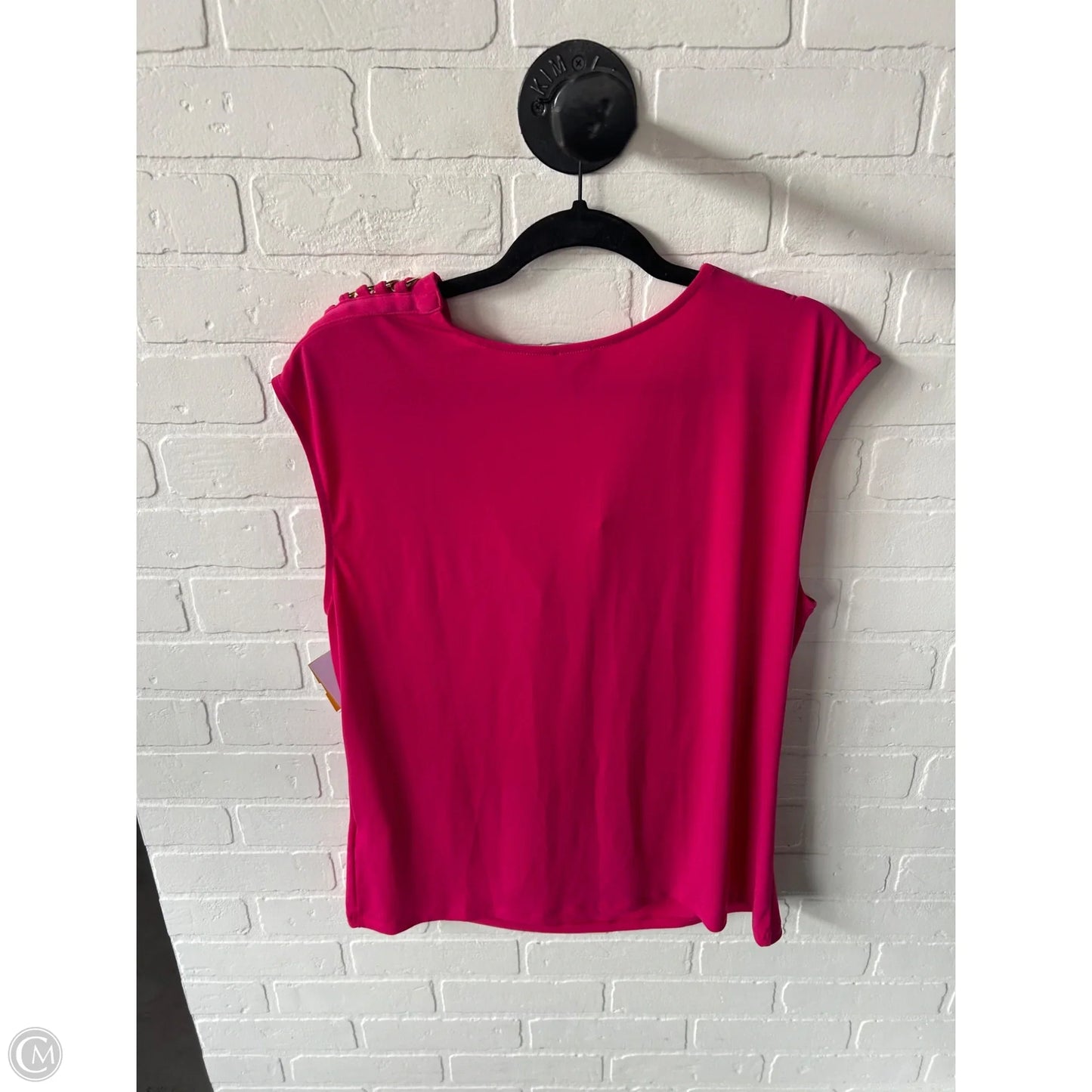 Top Sleeveless By Inc In Pink, Size: Xl