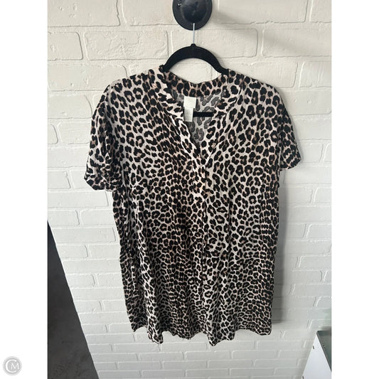 Dress Work By H&m In Animal Print, Size: M