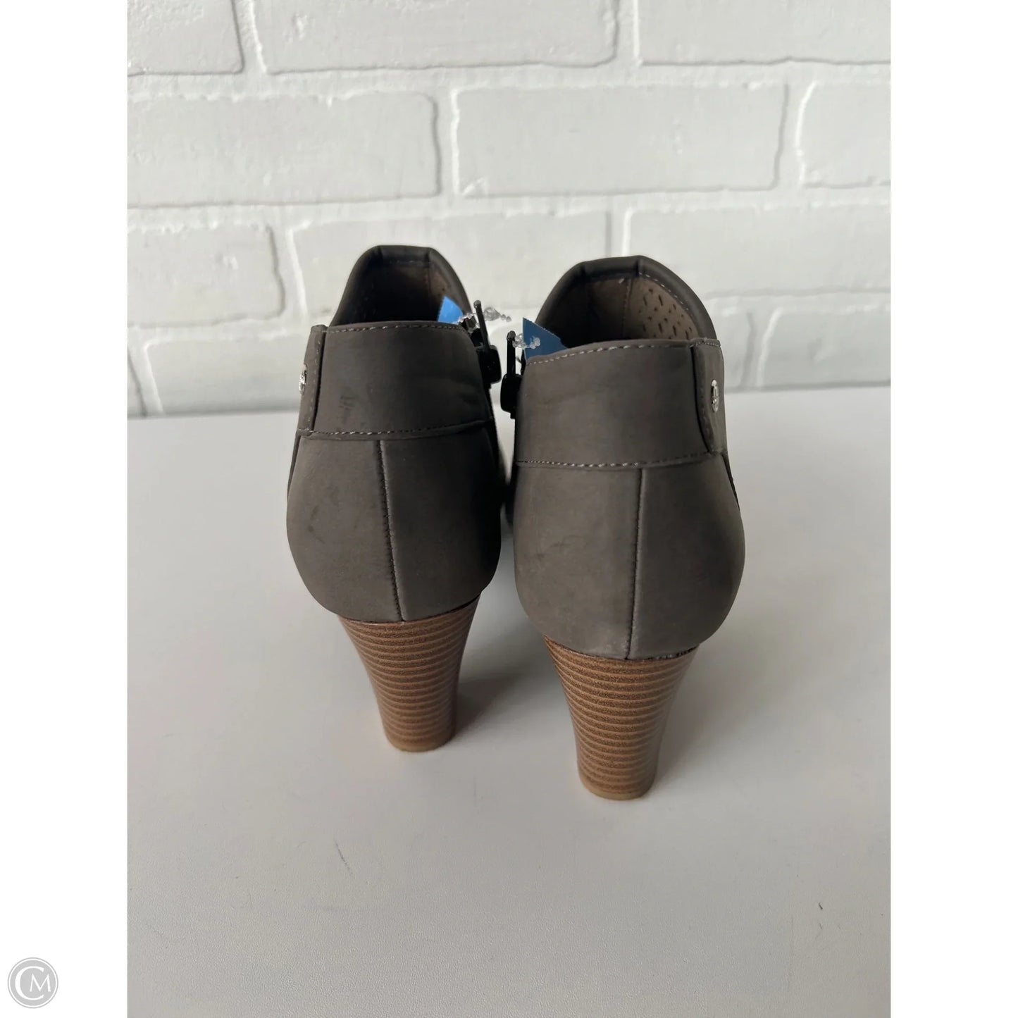 Sandals Heels Block By Gianni Bini In Brown, Size: 7.5