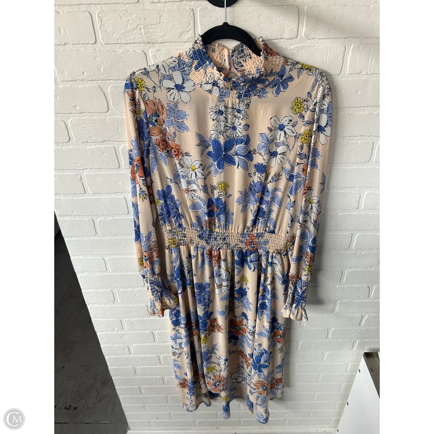 Dress Work By Nanette Lepore In Blue & Orange, Size: M