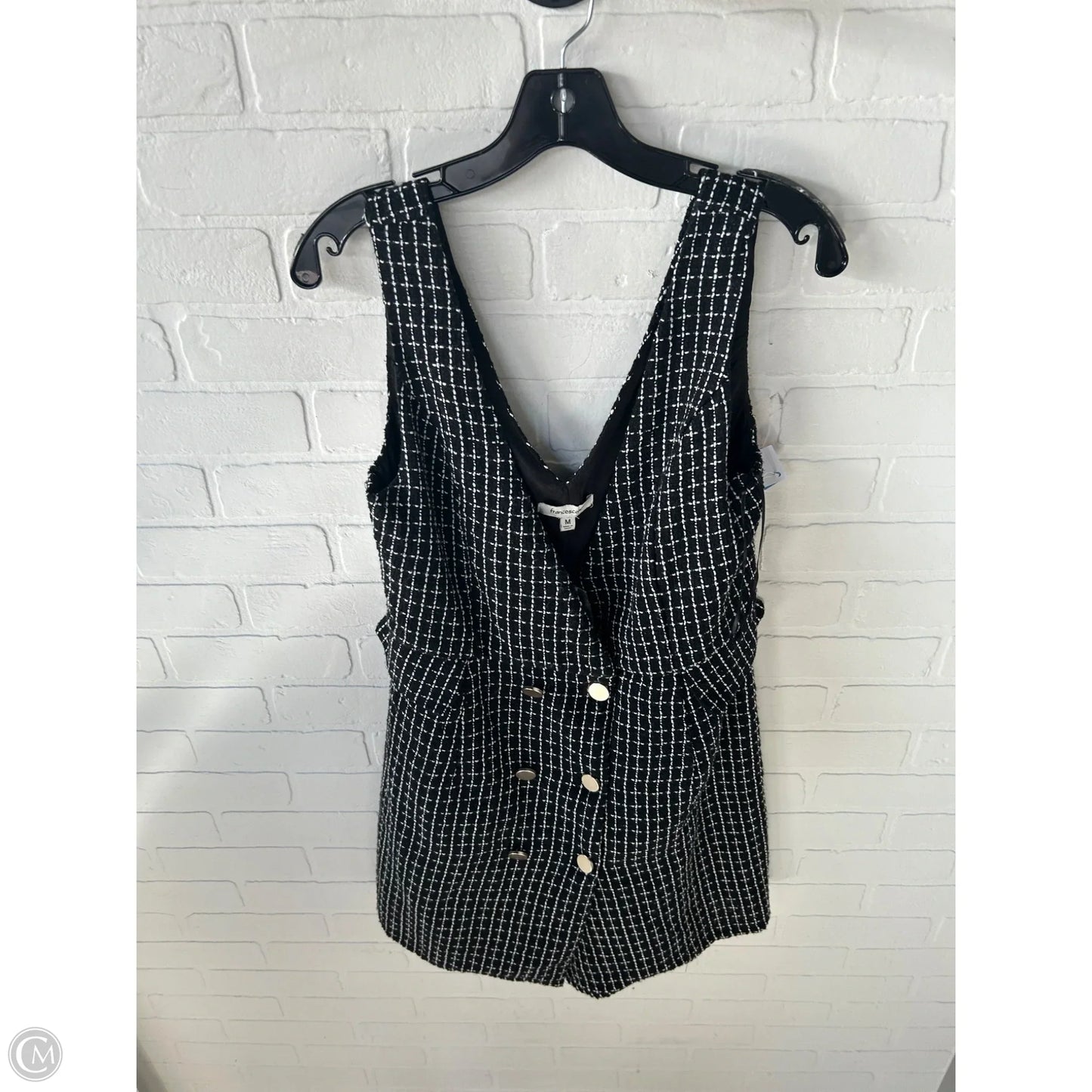 Dress Work By Francesca's In Black & White, Size: M