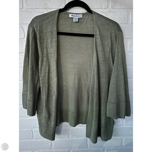 Sweater Cardigan By Tommy Bahama In Green, Size: L